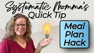 The One Meal Planning Hack Every Busy Mom Needs
