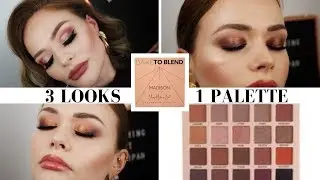 Dare To Blend | Madison Makeup x Amy's Makeup Box | 3 Looks 1 Palette