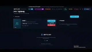 How to create your own team on Battlyst.com