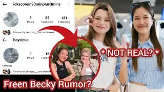 Freen Becky spilled something about their second account?!