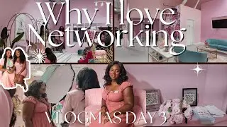Why I love networking| Women Invest In Real Estate event bts| Vlogmas 2025