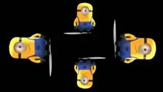 Minions Fart, HoloQuad 3D Holographic Mobile Cell Phone Hologram Videos