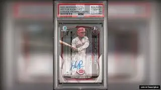 PSA 10 2023 Bowman Chrome Hector Rodriguez 1st Auto #CPA HRO Gem Mint Review