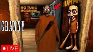 GRANNY 😱 Tung Tung Sahur Mode ON 🔥 | Horror Live #Granny #TungTungSahur #HorrorLive