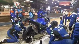 YART PIT STOP at the 24 Hours of Le Mans! Tyres, Fuel, Brake Calipers, Chain adjusted, Oil & Gooo!
