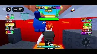 Jugando partida de Roblox 