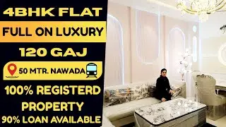 High-End Luxury 4BHK in Nawada 🔥 | 120 Gaj | Metro Facing Location