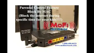 Mofi Network Block By MAC Filtering MOFI4500 MOFI5500 (With Time Schedule)