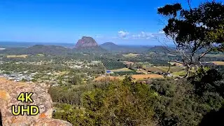 Calming Music with Scenic Walk to the Summit of Stunning Mount Ngungun