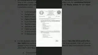 DU SOL 1st Semester Exam Cancelled 2025 | Sol Admission 2025 First Semester No Theory Exam 2025