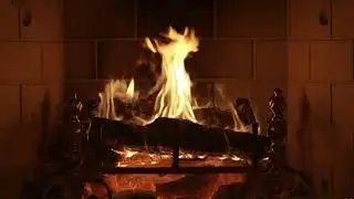 Hour Fireplace: 3.5 HOURS of Crackling Log Fire in 4K ULTRA HD | Relaxing Fireplace Sounds | Relax