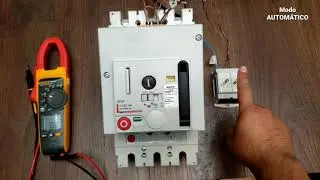 2. Mando Motorizado 026144 DPX3 630 Legrand - Operación Manual y Automático