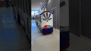 Naik kereta api  di mall galaxy park Bekasi part 2