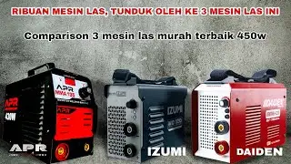 3 Mesin las terbaik APR JAPAN IZUMI DAIDEN yg pernah saya comparison !!! Full detail produk