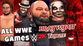 All WWE Games Signature & Finishers of BRAY WYATT Tribute 4k 60Fps
