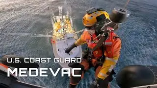 U.S. Coast Guard Medevacs Fisherman near Nantucket