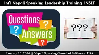 Questions and Answers, & Discussions