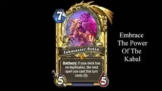 Voice Impressions: Hearthstone: Inkmaster Solia Voice Line