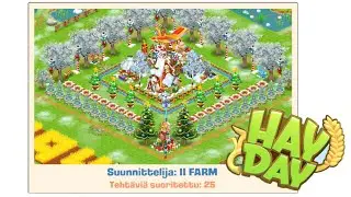 Doing the 2025 Christmas Design Festival Event in Hay Day