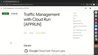 Traffic Management with Cloud Run [APPRUN] Solution