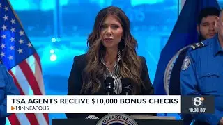 TSA Agents receive $10,000 bonus checks