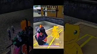 Agumon is OP in Free Fire 🤯🔥 | FF x Digimon New Collab Funny Moment 😂#ffedit