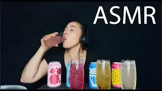ASMR Drinking Soda&ndash; Burping Noises, Ice Sounds, Trying Poppi Soda