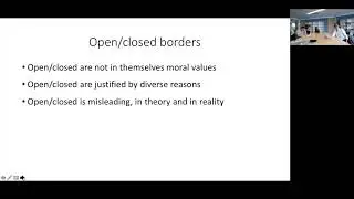 eSocSci Migration research network: Fair borders: Migration policy and the idea of fairness
