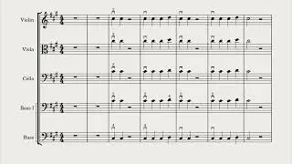 Playing High D and C# - No. 2 - Quarter and Eight Notes. Play Along. www.OrchestraPlayAlong.com