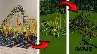 I recreated Eclipse by theknexpert, then improved it | Planet Coaster 2