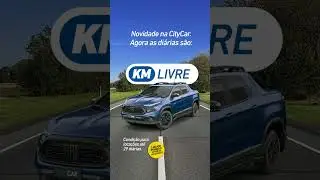 km Livre &eacute; na CityCar Aluguel #locadora #carro #pessoa #veiculos