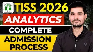 TISS ANALYTICS Course 2026 : Complete Admission Process ✅