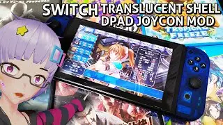 SEXIEST SWITCH MOD EVER | Translucent D-Pad Joycon Shell mod
