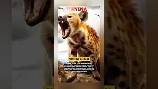 Cunning animal hyena