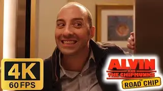 Alvin and the Chipmunks: The Road Chip (2015) - Miami Suggs Chase/Elevator Scene [4K/60FPS]