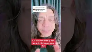Blue berry leaf tea and grapes to lower blood sugar ?
