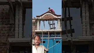 First floor designing arch window #construction #shortsfeed #youtubeshorts