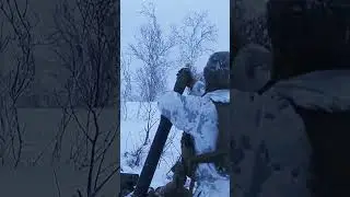 Mortar attacks scattered the snow #shorts #military
