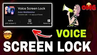 How to set Voice screen lock | voice screen lock kaise lagaye | new 2026 !!