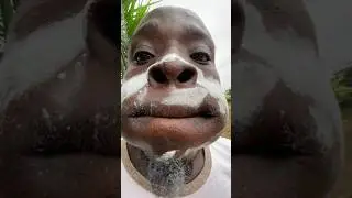 Horror movie monster #america #africa #ahoufe #amazing #blackman #international #funnyshorts #uk
