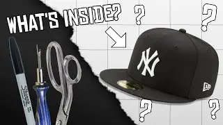 What are Gray Bottoms Caps Made out of? | Deconstruction of a 59fifty Yankees Fitted Hat