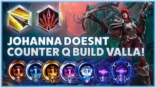 Valla Strafe - JOHANNA DOESNT COUNTER Q BUILD VALLA! - B2GM Season 4 2024