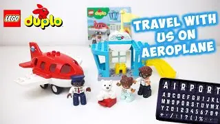 LEGO DUPLO Airplane & Airport (10961) Time To Travel With Us | Build & Learn | Learning For Toddlers