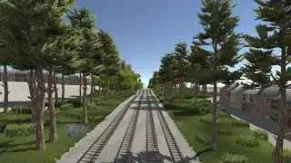 CityGen3D Scene Streaming - asynchronously load and unload pre-built terrains as player moves around