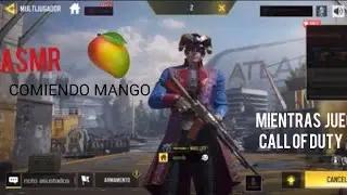 #asmrvideo /asmr juego call of duty miente como mango🥭#videojuegos 