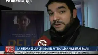 Pel&eacute;: presentan filme del 'rey del f&uacute;tbol' producida por peruano Iv&aacute;n Orlic