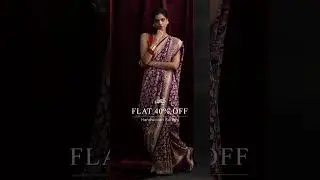 Handwoven Luxury at 40% Off| #weaverstory #flat40% #festivesale