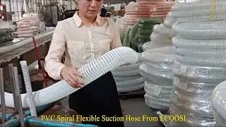 Как изготовить спиральный гибкий всасывающий шланг из ПВХ?
