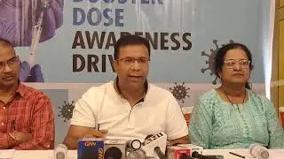 Press Conference by Health Minister Vishwajit Rane