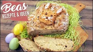 Osterbrot Rezept | Brot backen mit Pistazien - Mandeln und Schokodrops
